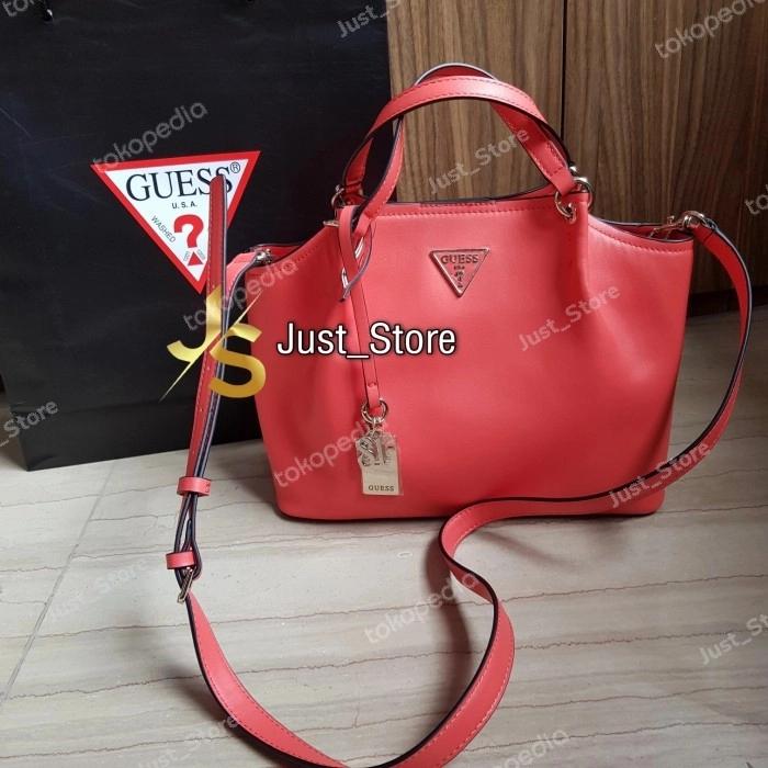 Tas GUESS Authentic Original - Tangey Girlfriend Satchel