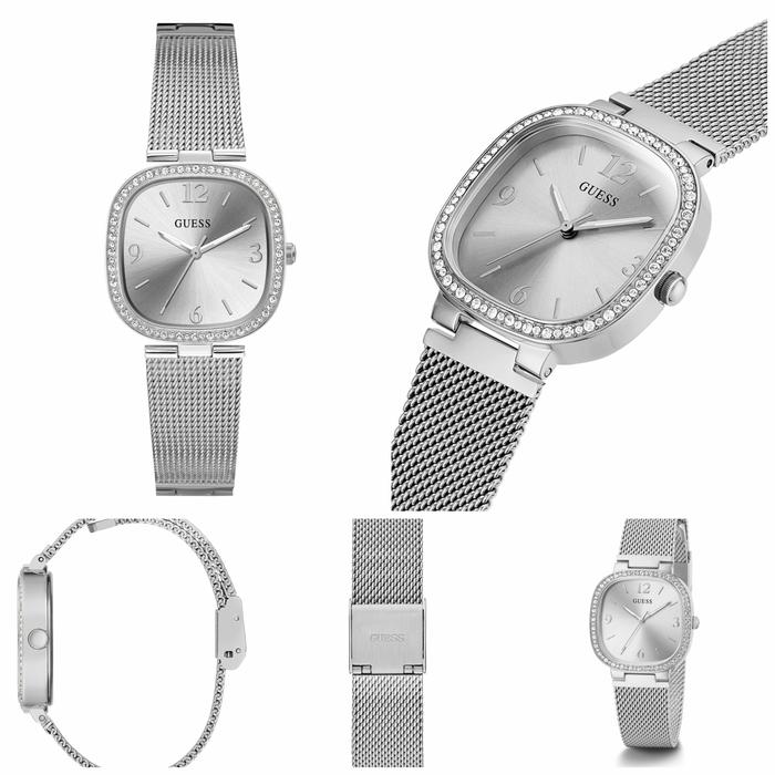 Jam Tangan Guess Wanita GW0354L1 Silver Original guess gw0354l1