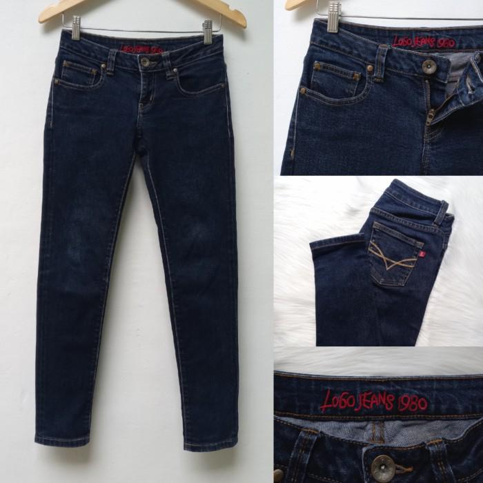 Logo Jeans 1980 Celana Jeans Wanita