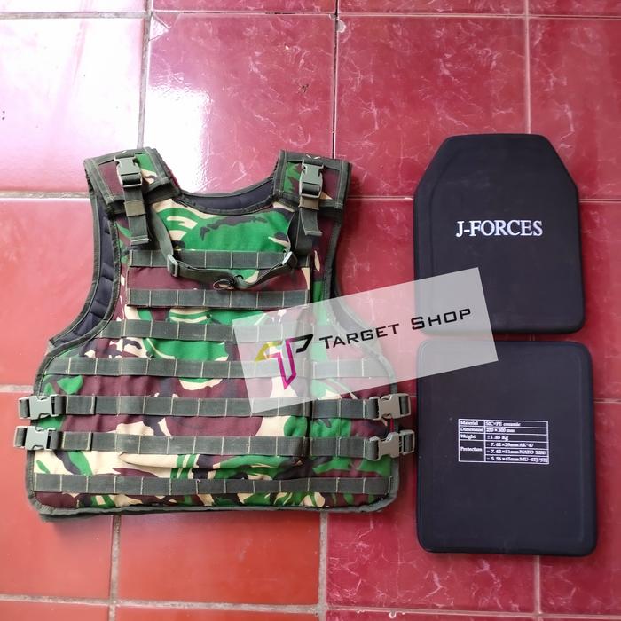 Rompi vest KEVLAR J-FORCE ASLI jatah
