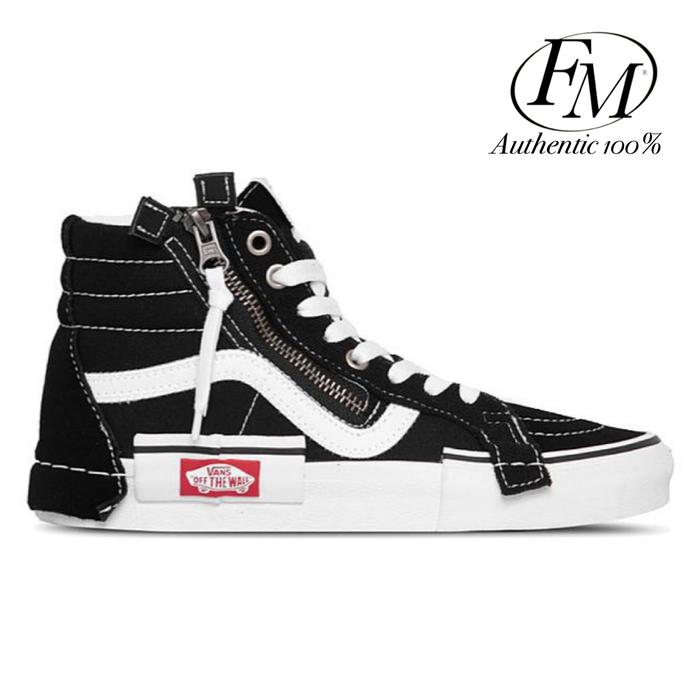 Vans Sk8hi Cap Cut And Paste Black White Original