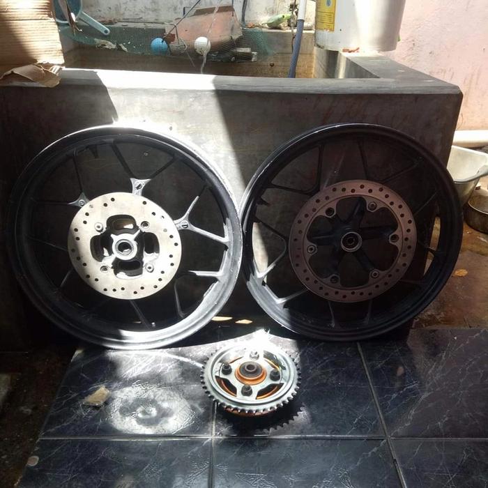 velg depan belakang honda supra gtr 150 gtr150 pnp sonic 150