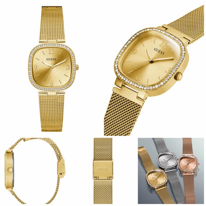 Jam Tangan Guess Wanita GW0354L2 Gold Original guess gw0354l2