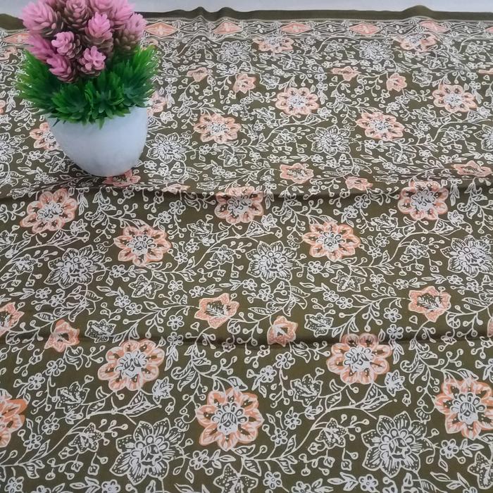 kain sutra batik asli / sutra super / batik modis / bahan baju / sutra