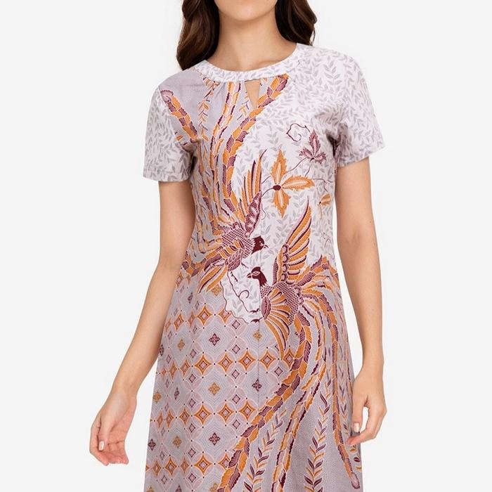 Batik couple arjuna weda sackdress merak kembar