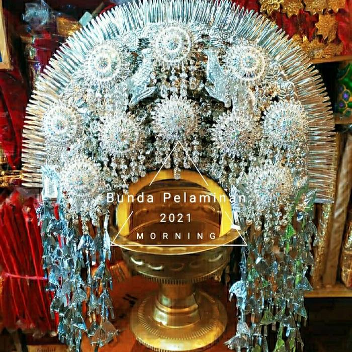 Sunting Minang Silver Full Jurai / Suntiang Minang Silver