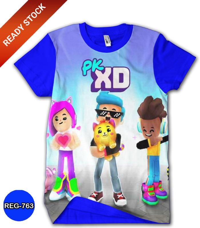 Kaos PK XD 3D Baju Anak Game Terlaris #REG-763