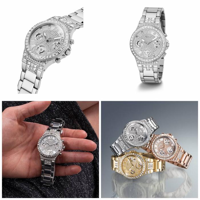 Jam Tangan Guess Wanita GW0320L1 Silver Original guess gw0320l1