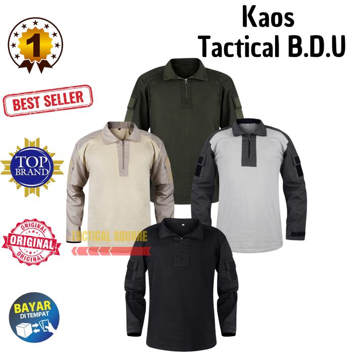 BAJU TACTICAL BDU / KAOS BDU TACTICAL TERLARIS