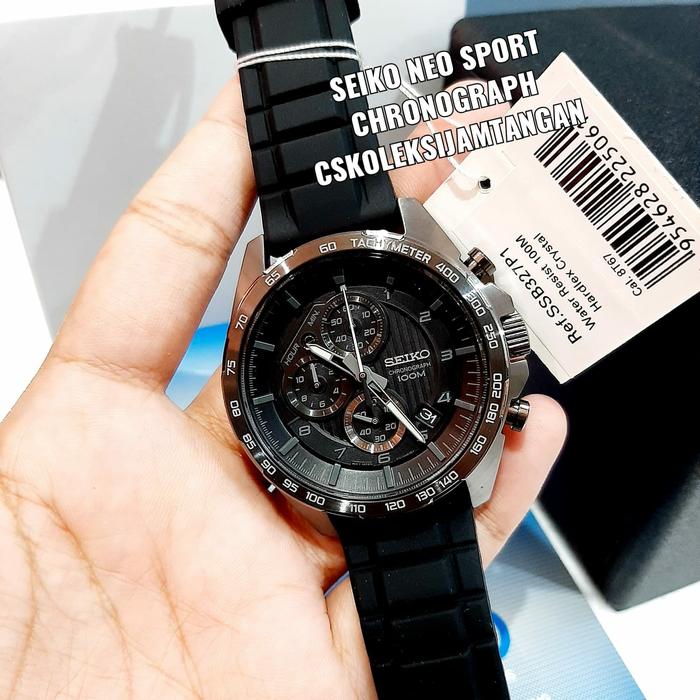 JAM TANGAN PRIA SEIKO CHRONOGRAPH SSB327P1 SSB327 ORIGINAL GARANSI