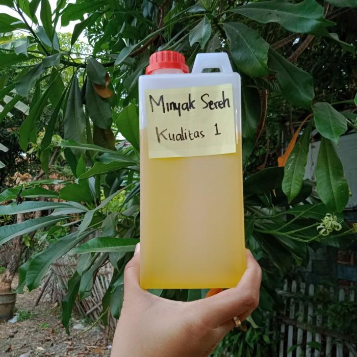 1000ml minyak sereh wangi/minyak serai wangi murni 100%/citronella oil