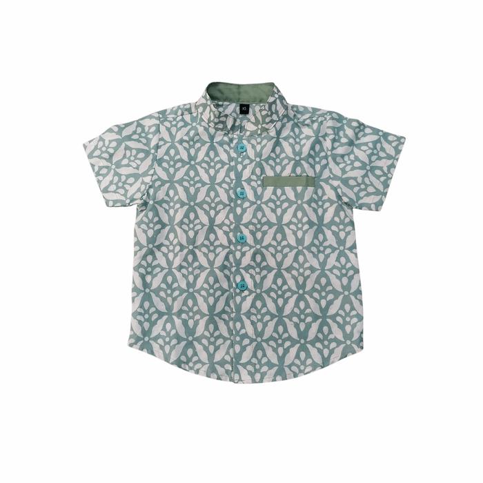 kemeja couple warna hijau mint