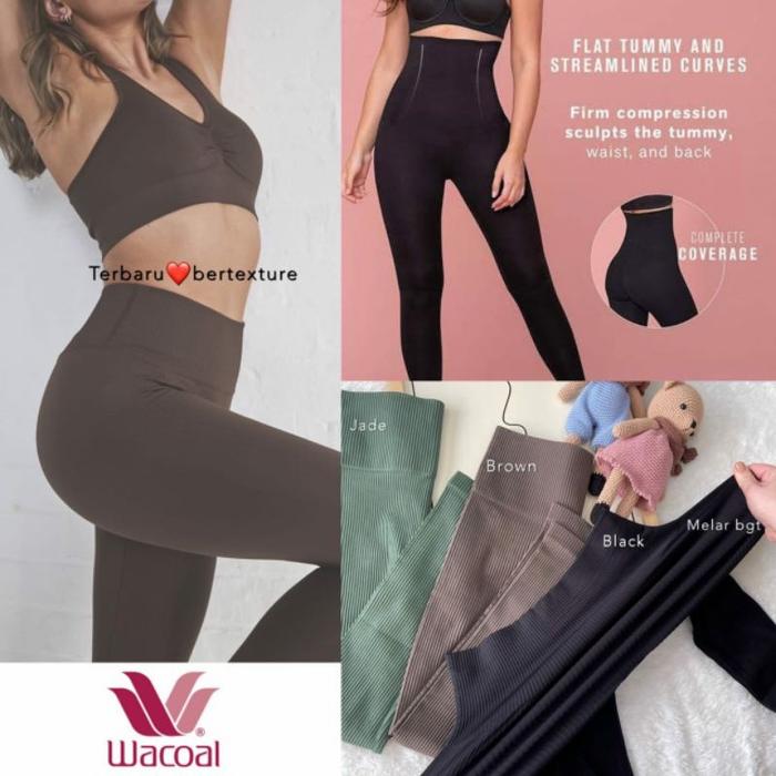 Celana Legging Wacoal Shapewear long Rib