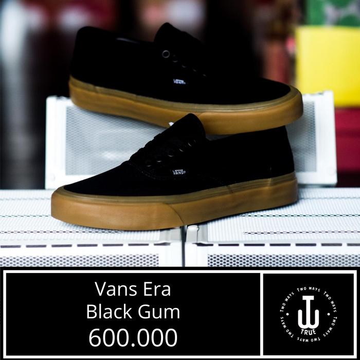 Vans Original 100% | Vans Era Black Gum | Sepatu Vans Original | Vans