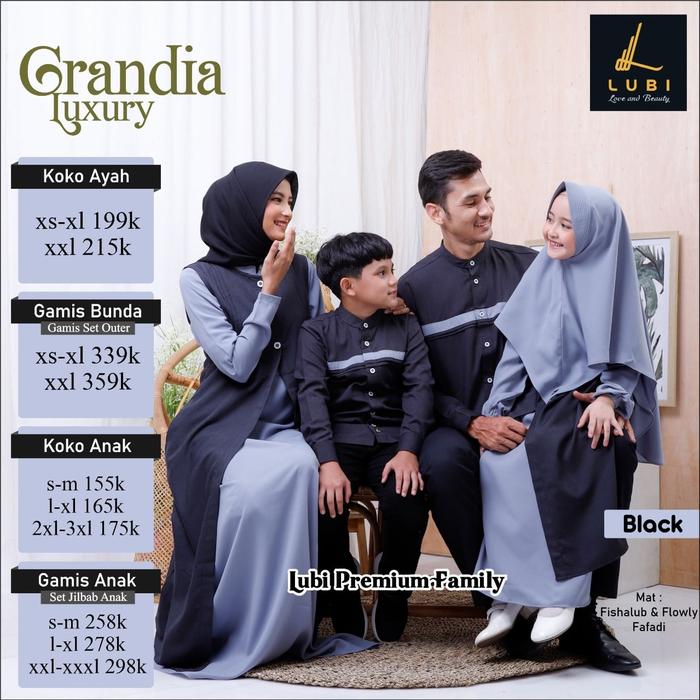 SARIMBIT LUBI GRANDIA LUXURY BLACK