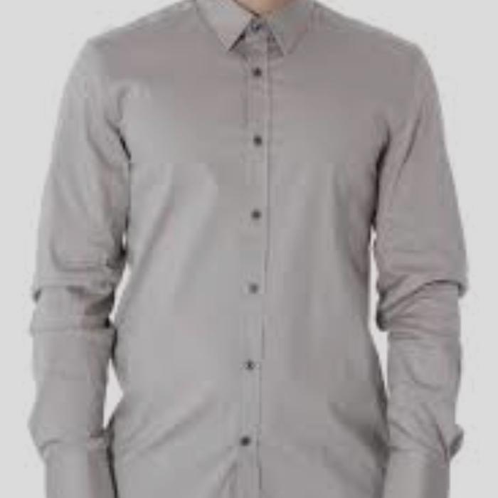 preloved ANTONY MORATO grey shirt/ kemeja abu merk ANTONY MORATO