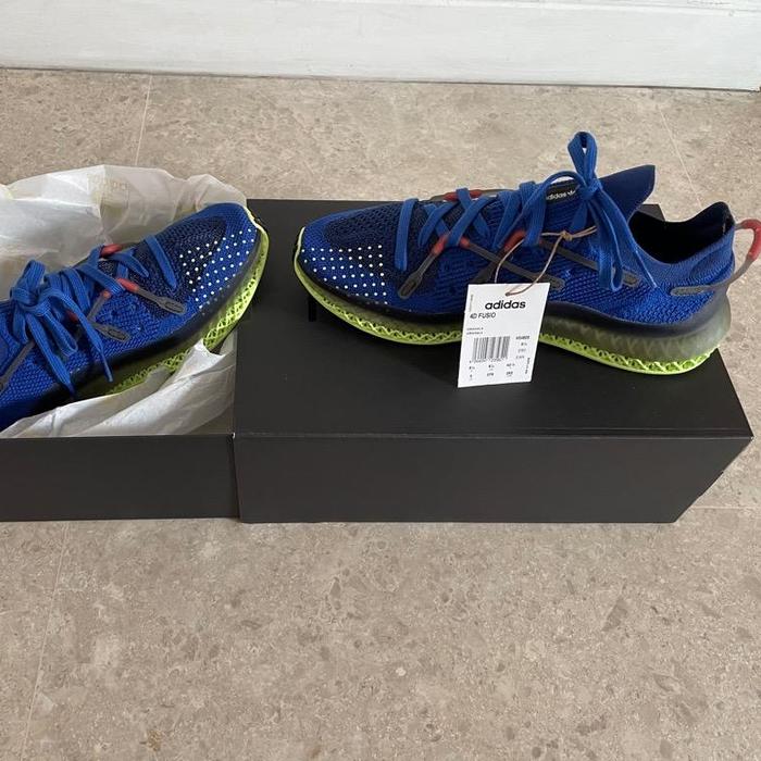 Adidas 4D Fusio "BoBlue/Core Black/Ltflye" Original BNIBWT