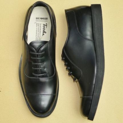 SEPATU PRIA KULIT TOODS LEXUS BLACK | TOODS FOOTWEAR | SEPATU KULIT