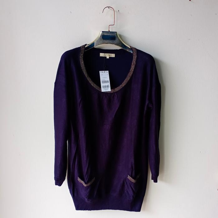 Rope Picnic/Atasan wanita Rajut Korea style/Sweater Rajut Wanita Impor