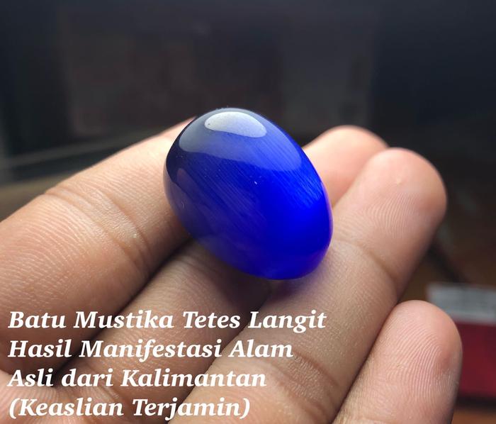 Batu Mustika Tetes Langit Asli dari Kalimantan