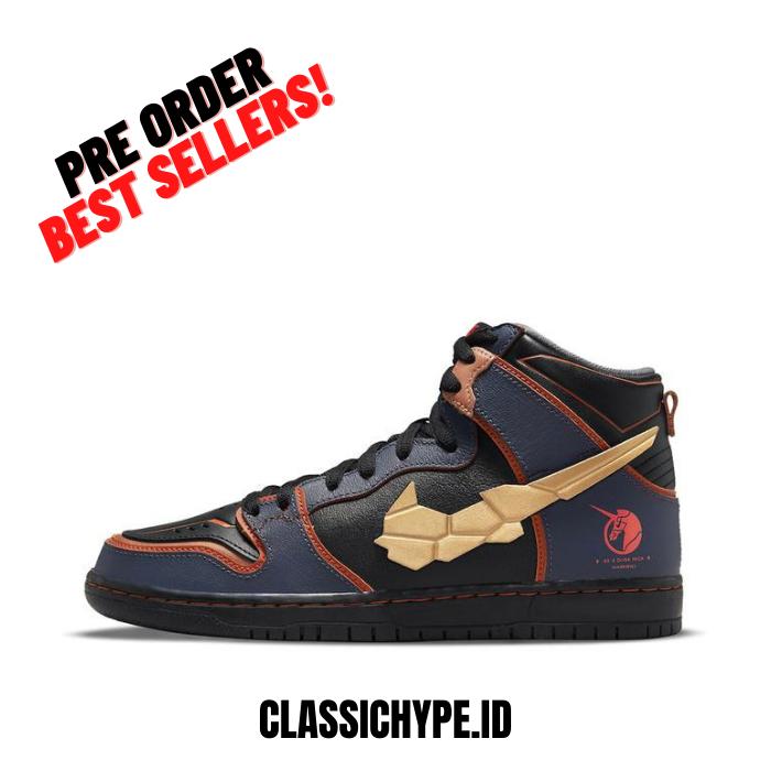 GUNDAM X SB DUNK HIGH RX-0 UNICORN BANSHEE BLACK 2021