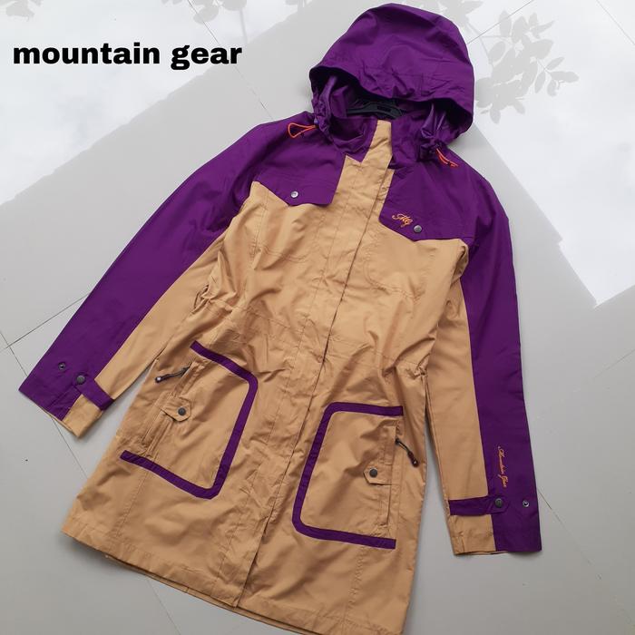 Jaket parka wanita mountain gear secnd