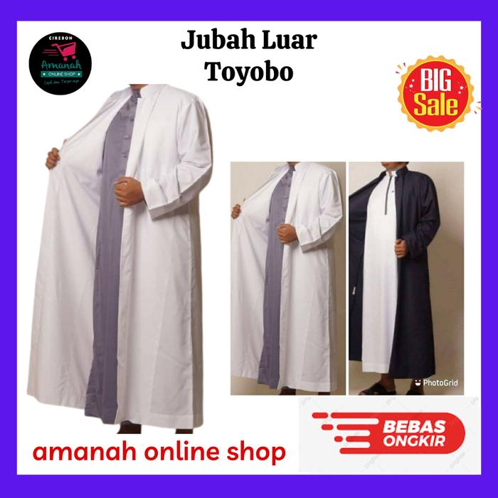 Jubah Luar Jas Habib Bahan Toyobo