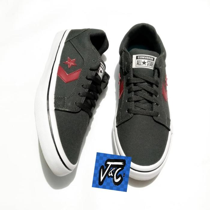 Sepatu Converse El Distrito 2.0 Canvas Ox Storm Brick Murah