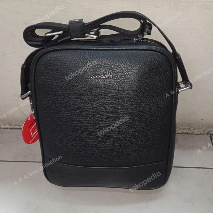 Sling bag / tas selempang kulit asli Condotti original pakai konci