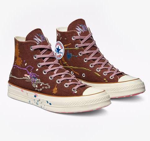 BANDULU x CONVERSE CHUCK 70 HI CAPPUCCINO M WHITE MULTICOLOR ORIGINAL