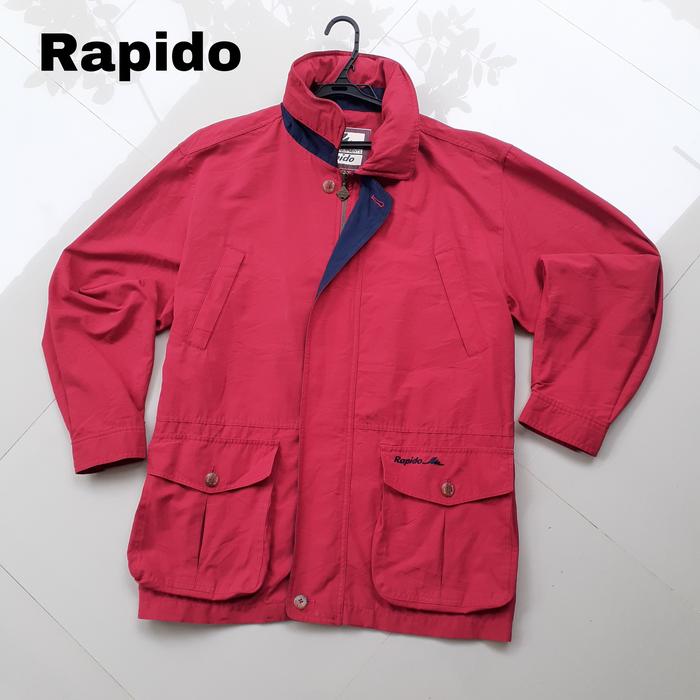 Jaket Rapido merah secnd