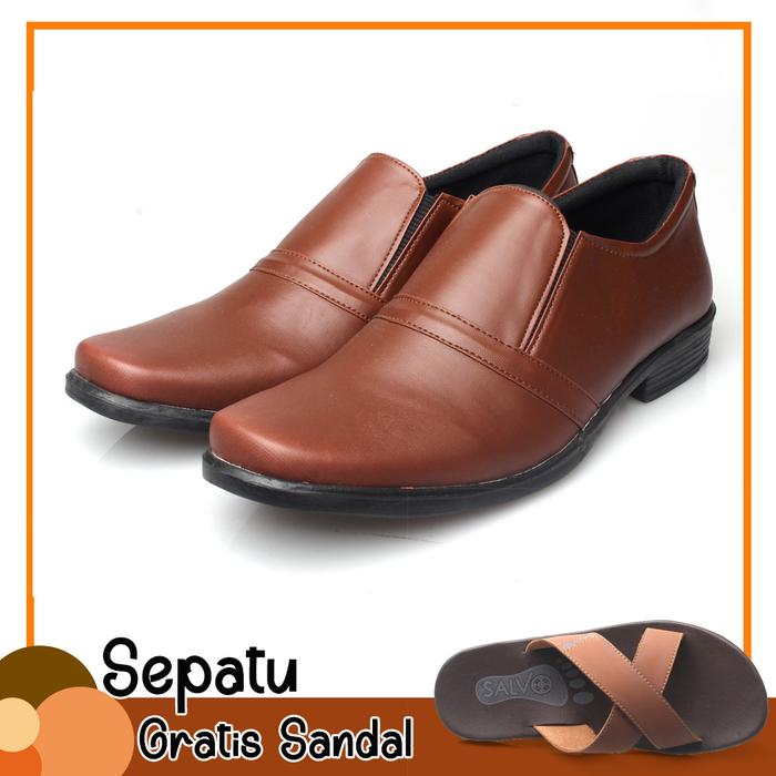 sepatu formal pria sepatu pantofel skechers casual gratis sendal pria