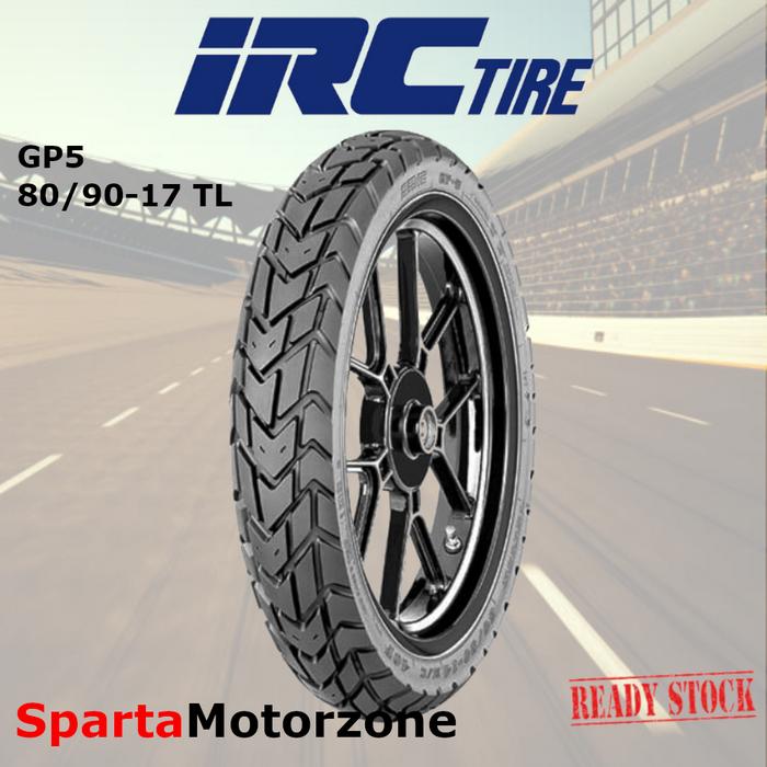 Ban Motor Tubeless IRC GP5 80/90-17