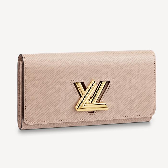 Louis Vuitton Twist Epi Wallet Galet Grey
