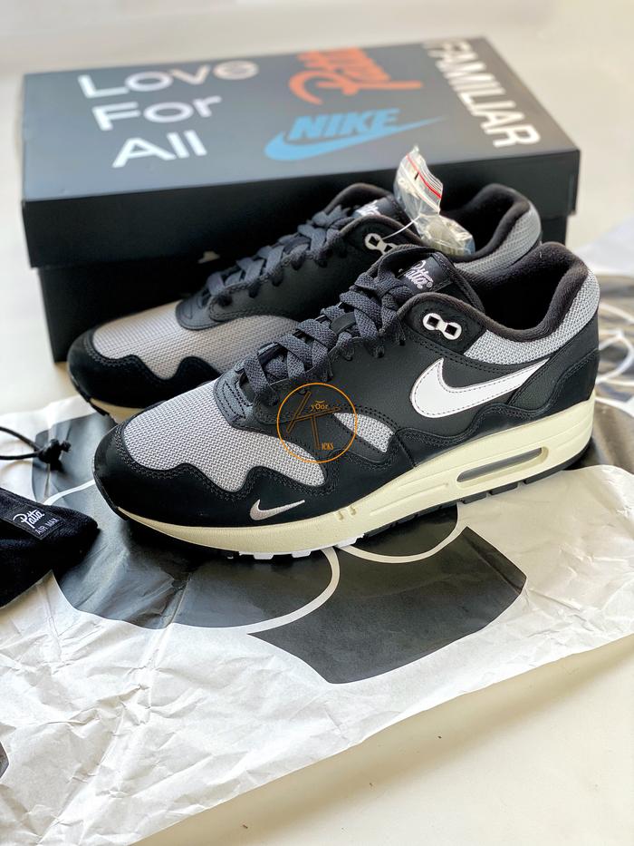 Nike Air Max 1 Patta Waves Black