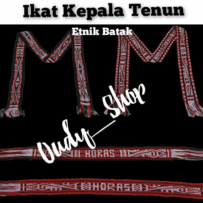 Ikat Kepala Syal Sortali Tenun Etnik Batak Souvenir Khas Medan Toba
