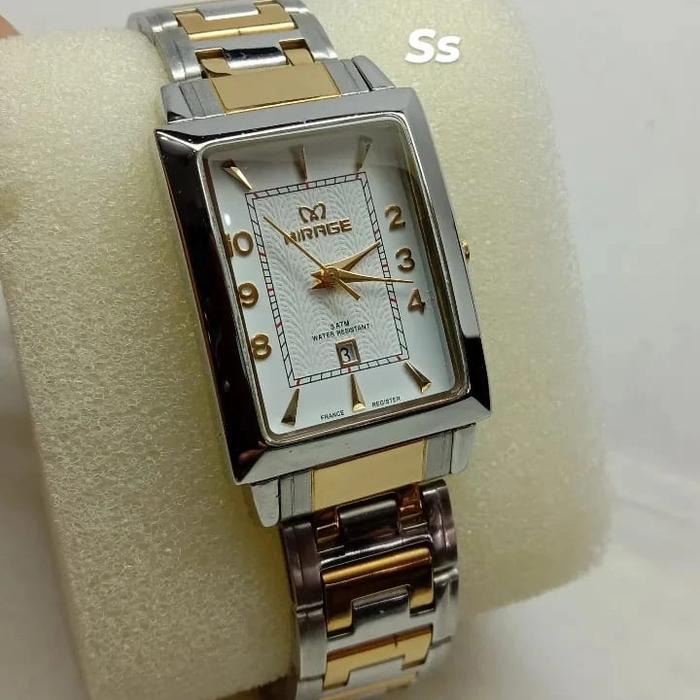 Mirage 8234BSP-L/jam mirage original wanita rantai kombinasi