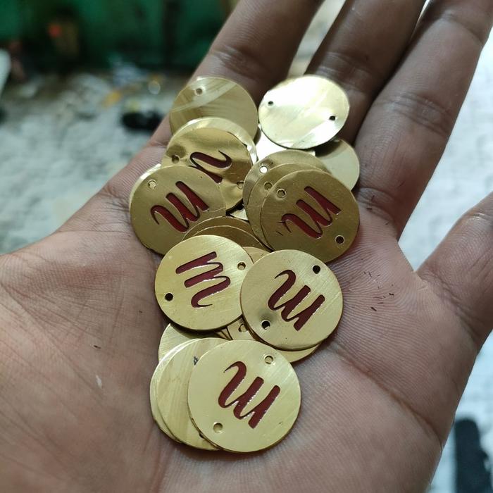 label plat custom / label