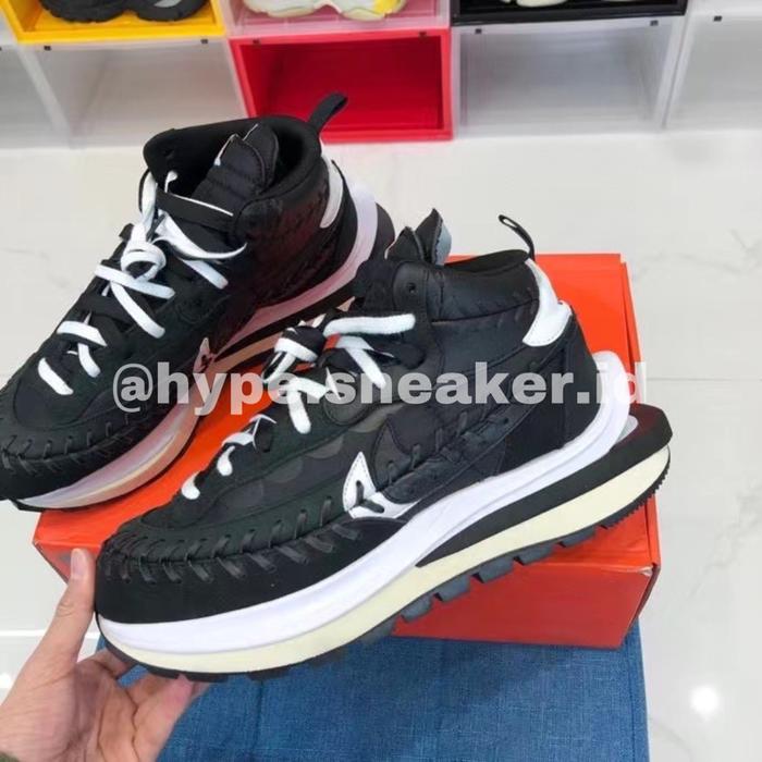Sacai x Jean Paul Gaultier x Nike VaporWaffle Black White