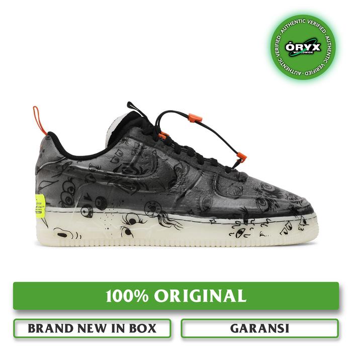 Nike Air Force 1 Experimental Halloween Black / Starfish / White