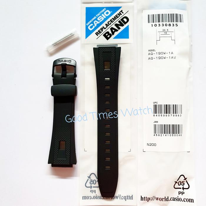 STRAP CASIO AQ-190W-1A AQ 190W AQ 190 Casio Original