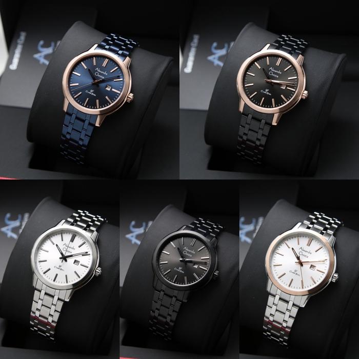 [ ORIGINAL ] Jam Tangan Wanita / Cewek Alexandre Christie 8657 AC 8657