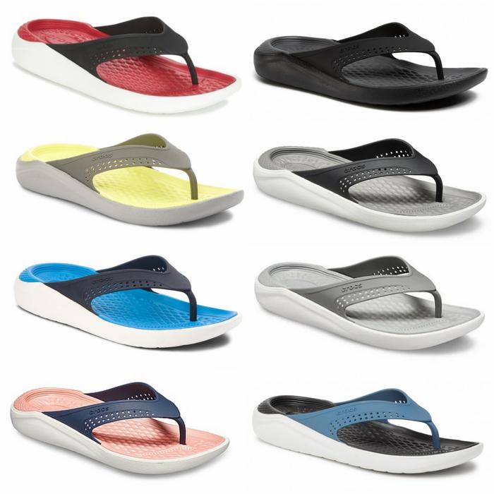 Sendal Crocs Literide Flip / Crocs / Sandal Crocs Pria / Sendal Jepit