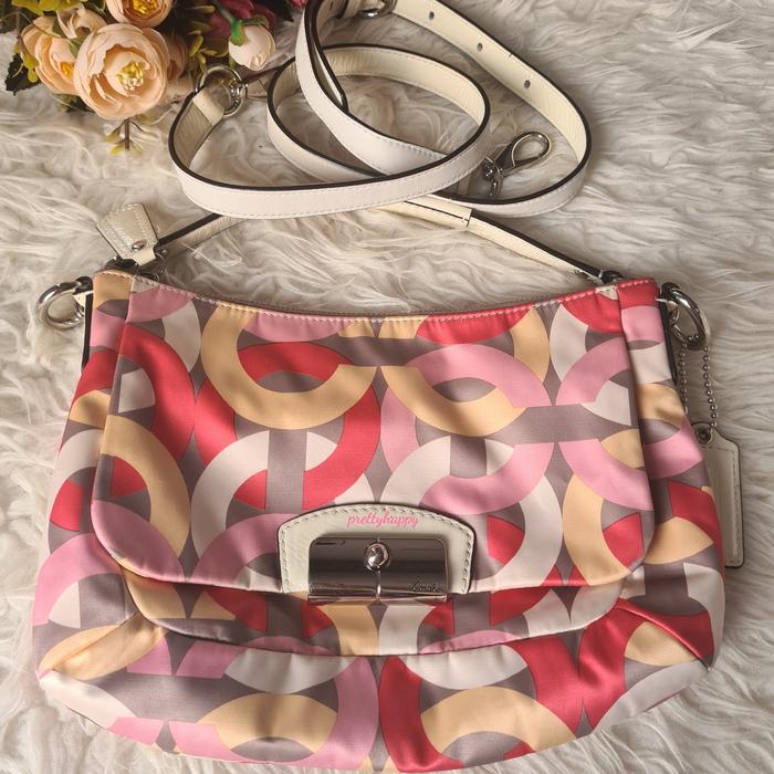 Coach Pink Cross body (Tas selempang Coach)