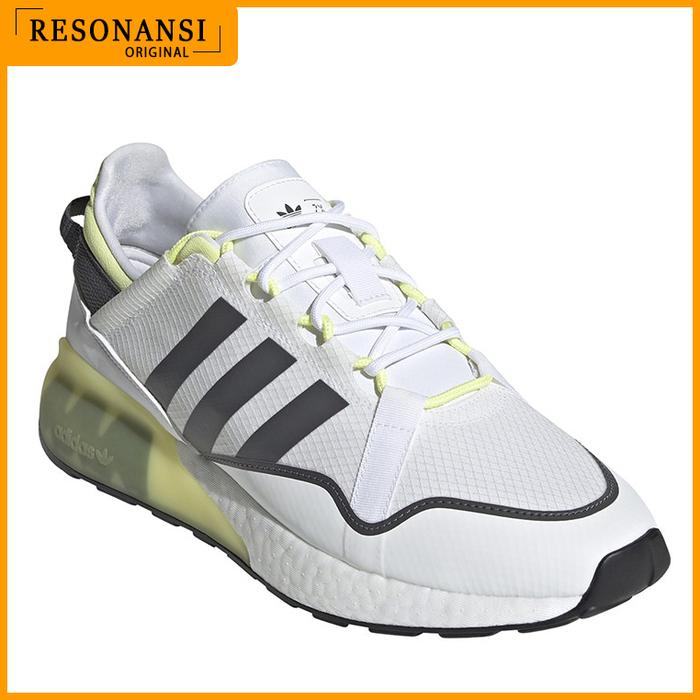 SEPATU ADIDAS PRIA TERBARU ORIGINAL SNEAKERS ZX 2K BOOST PURE EMPUK