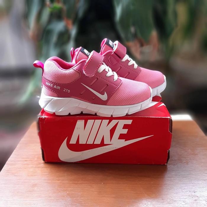 SEPATU ANAK NIKE AIRMAX 270 PEACH