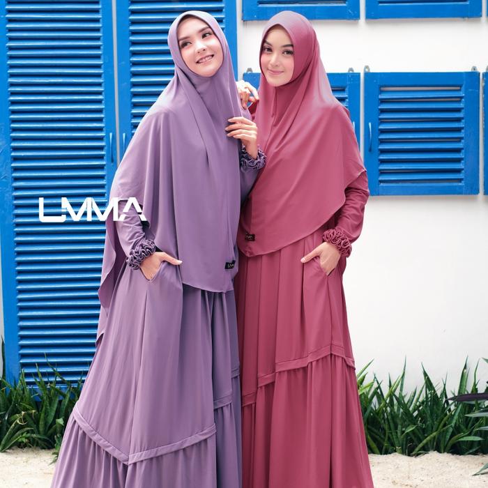 Gamis Jersey Syahdu Umma Syari