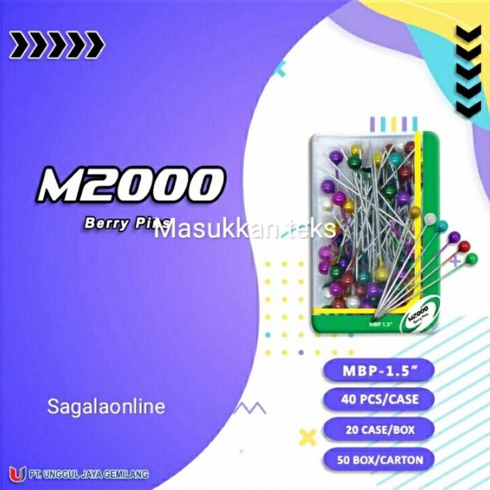 Jarum pentul M2000 sedang