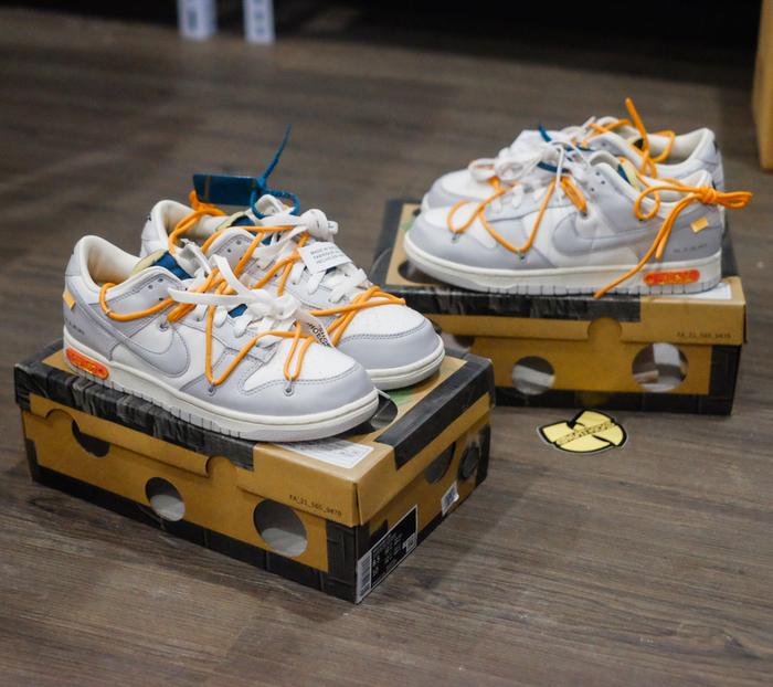 Nike Dunk Low x Off White Lot. 44 of 50 Dear Summer| Original 100%