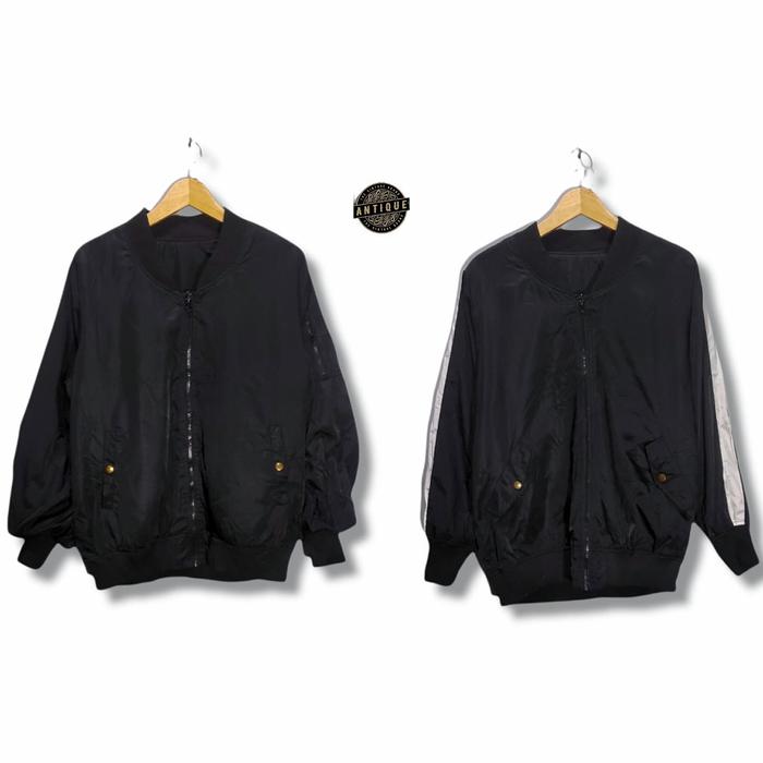 INGNI Bomber Jacket black Size tag M fit L (P68xL57)
